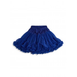 Dievčenská sukňa dolly štýl kráľovská modrá TUTU