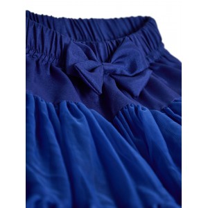 Dievčenská sukňa dolly štýl kráľovská modrá TUTU