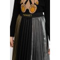 Dievčenská plisovaná dlhá sukňa v troch farbách TWINSET