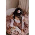 Dievčenská sukňa dolly štýl benátska ružová TUTU