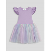 Dievčenské šaty Madeline fialové TUTU