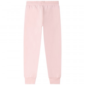 Dievčenské joggingové nohavice ružové DKNY