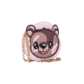 Dievčenská  plyšová kabelka ružová CHOCOLATE TEDDY