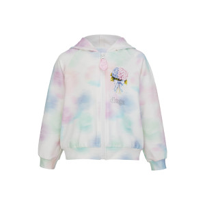 Dievčenská mikina s labuťou PASTEL BLOOM
