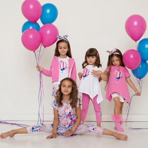 Dievčenské šortky Balloon ružové DAGA