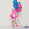 Dievčenské šortky Balloon fialové DAGA