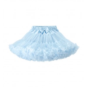 Dievčenská sukňa dolly štýl svetlo modrá TUTU