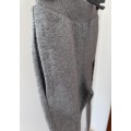 Unisex teplákové nohavice s logom sivé MOSCHINO