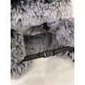 Dievčenská zimná baranica BLACK/pilguni