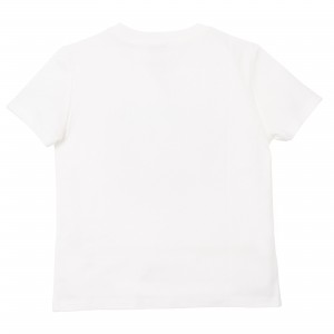 Dievčenské tričko s potlačou biele KENZO