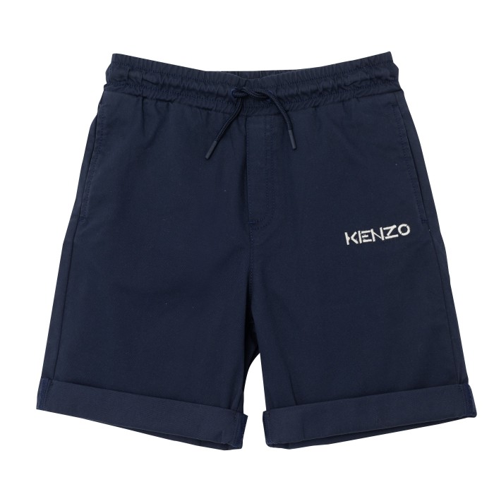 Chlapčenské bermudy tmavomodré KENZO