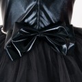 Dievčenské slávnostné šaty čierne WAITING FOR CHRISTMAS DAGA