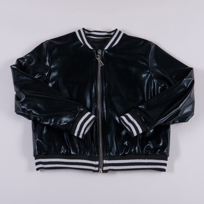 Dievčenská bomber bundička BLACK OR WHITE DAGA
