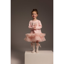 Dievčenské ružové šaty SPARKLE BLUSH