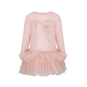 Dievčenské ružové šaty SPARKLE BLUSH