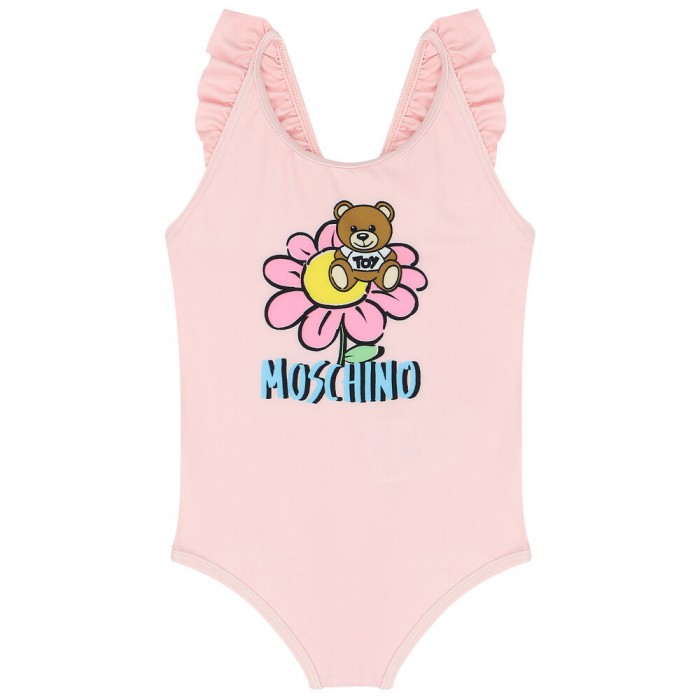 Baby plavky ružové MOSCHINO