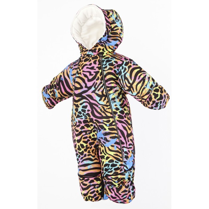 Zimná kombinéza a fusak 2v1 PANTHER ZEBRA/pilguni