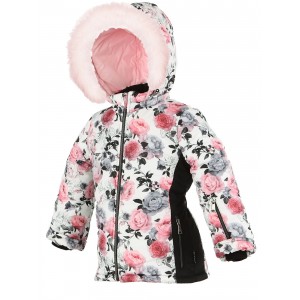 SKI zimná bunda s prírodnou kožušinou ROSES/pilguni