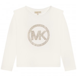 Dievčenské tričko krémové MICHAEL KORS
