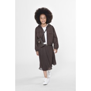 Dievčenský cardigan hnedý MICHAEL KORS