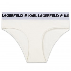 Dievčenské nohavičky biele KARL LAGERFELD