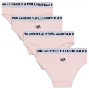 Dievčenské nohavičky ružové KARL LAGERFELD