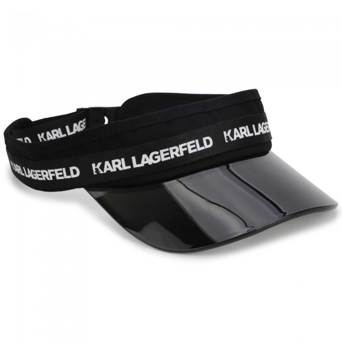 Dievčenský šilt čierny KARL LAGERFELD
