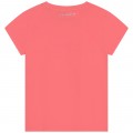 Dievčenské tričko Choupette červené KARL LAGERFELD