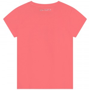 Dievčenské tričko Choupette červené KARL LAGERFELD