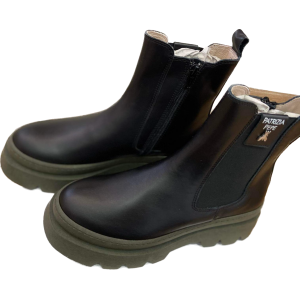 Unisex kožené Ankle boots čierne PATRIZIA PEPE