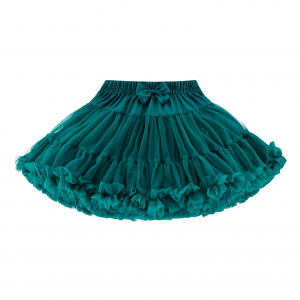 Dievčenská sukňa dolly štýl smaragdová TUTU